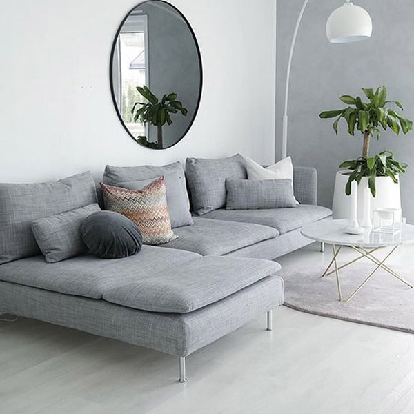 4 điều cần lưu ý khi chọn mua ghế sofa vải nỉ cho phòng khách